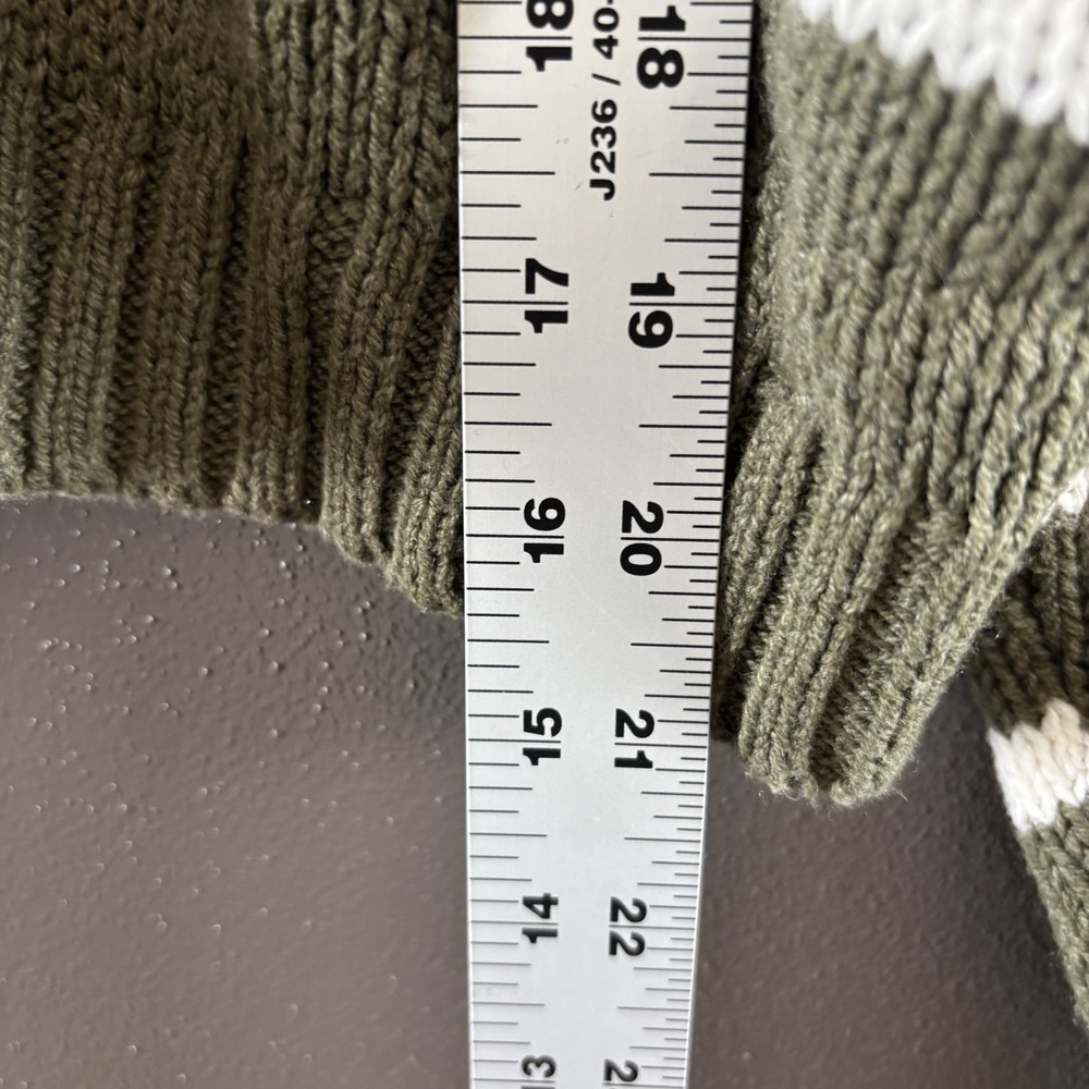American Eagle Womens Sweater Sz L Large Long Sleeve Soft Striped Excellent - Picture 4 of 7